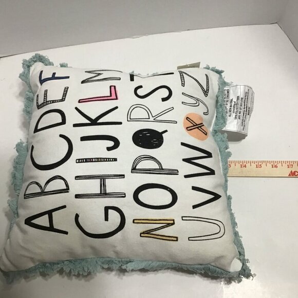 Girls Room  Decorative Throw Pillow 3 Piece Bundle Mix and Match Rainbow colors - Picture 6 of 16